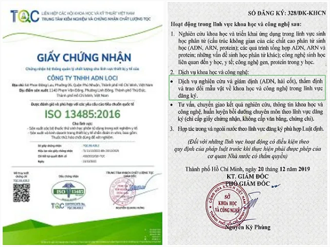 Giấy chứng nhận