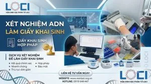 dịch vụ xét nghiệm ADN làm khai sinh