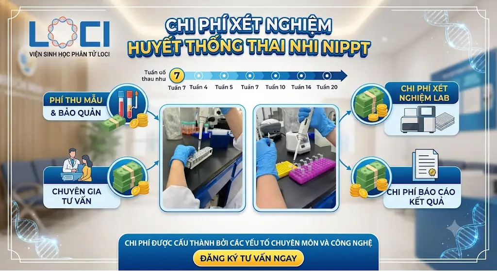 Chi phí xét nghiệm ADN thai nhi
